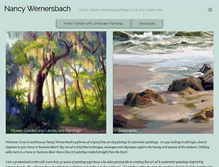 Tablet Screenshot of nancywernersbach.com